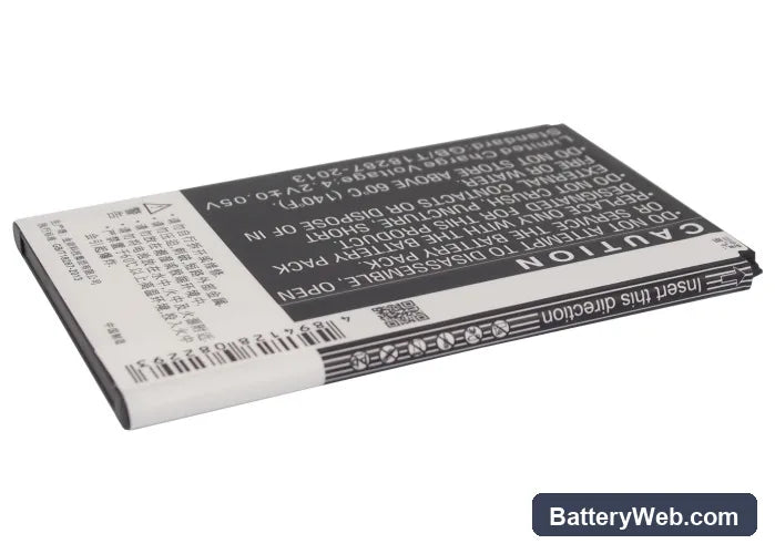 Acer Liquid Z3 Replacement Battery, 3.7V, 1500mAh, Li-ion 3