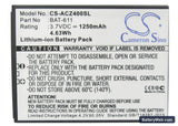 Acer Liquid Z4 Replacement Battery, 3.7V, 1250mAh, Li-ion 5