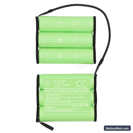 AEG ZB5106 Replacement Battery, 7.2V, 2000mAh, Ni-MH 3