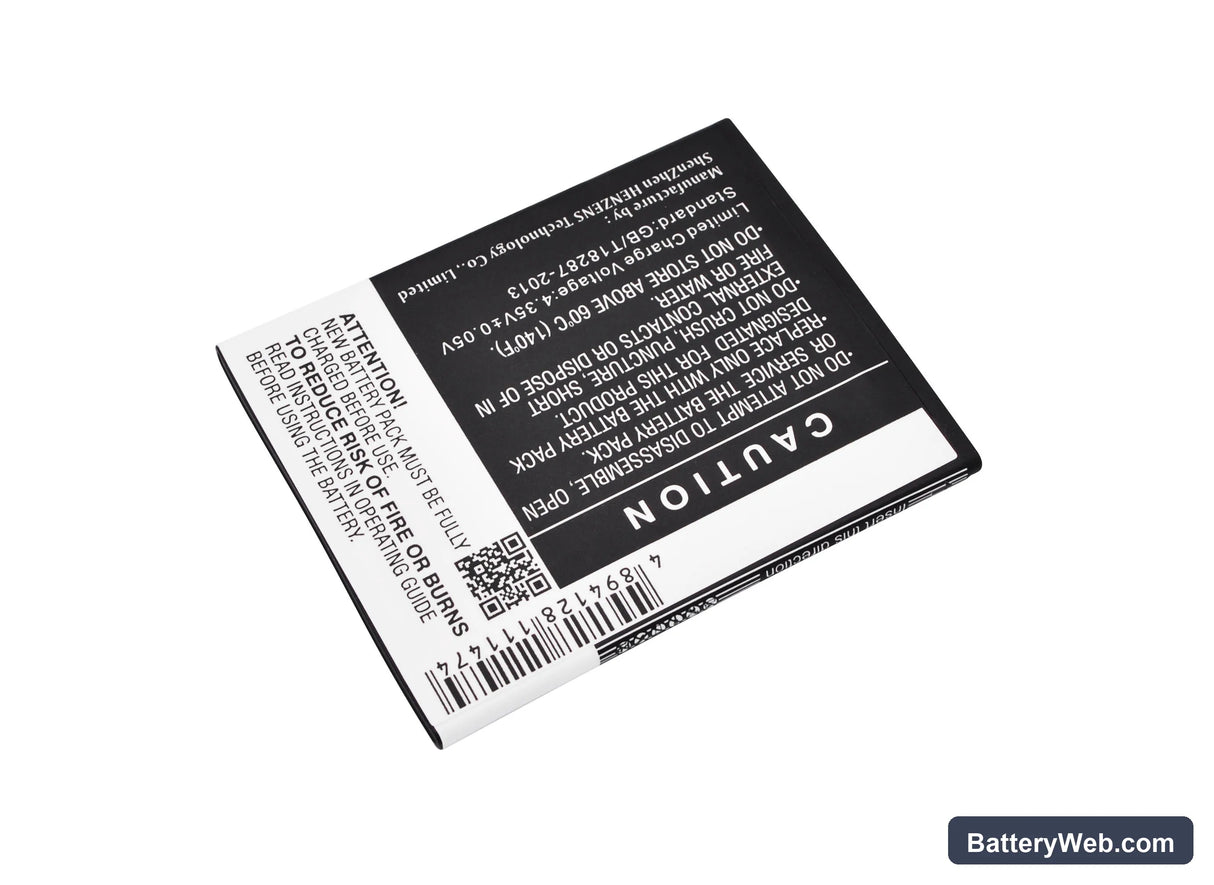 Acer Liquid Z530 Replacement Battery, 3.8V, 2300mAh, Li-Polymer 3