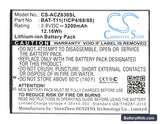 Acer Liquid Z630 Replacement Battery, 3.8V, 3200mAh, Li-ion 5