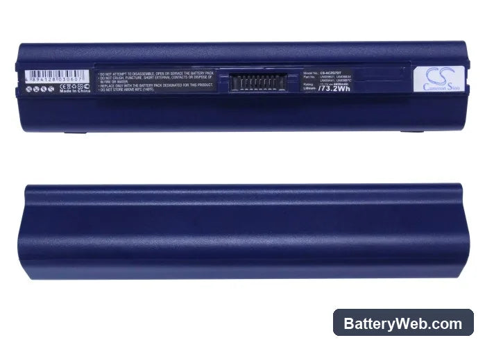 Acer Aspire One 531 Replacement Battery, 11.1V, 6600mAh, Li-ion 5