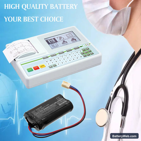 Aspel AsCard Replacement Battery, 7.4V, 2600mAh, Li-ion 6