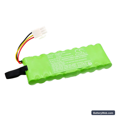 Asskea DC20 Replacement Battery, 12V, 2100mAh, Ni-MH 1