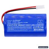 ADE M400020 Replacement Battery, 3.7V, 5200mAh, Li-ion 3