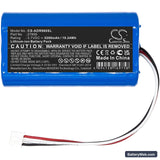 Albrecht DR 855 Replacement Battery, 3.7V, 5200mAh, Li-ion 3