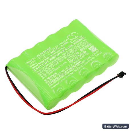 ADT SCW9057G-433 Replacement Battery, 7.2V, 3600mAh, Ni-MH 1