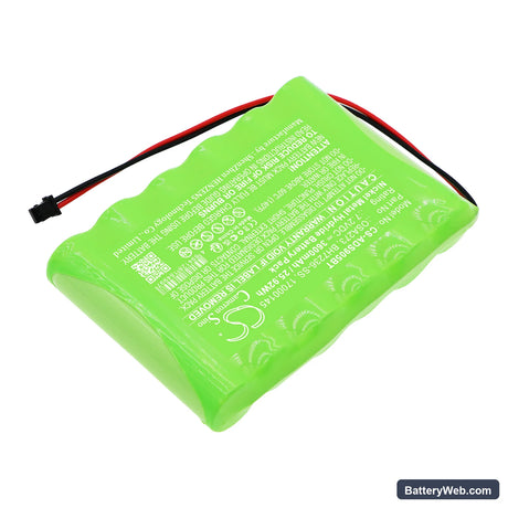 ADT SCW9057G-433 Replacement Battery, 7.2V, 3600mAh, Ni-MH 2