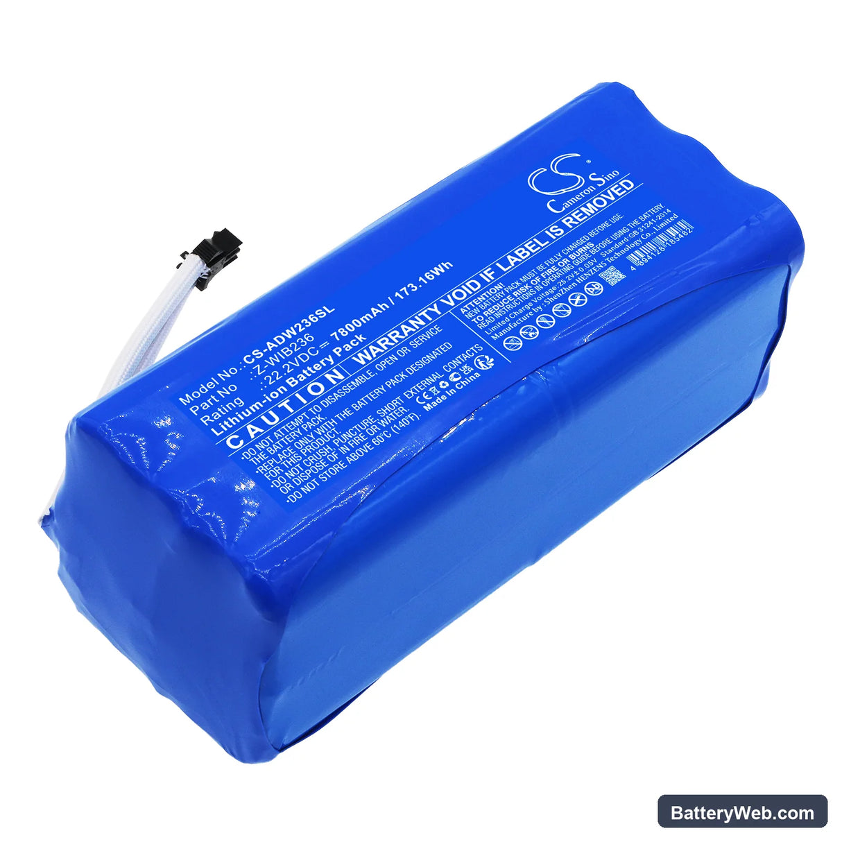 American DJ WIFLY BAR QA5 Replacement Battery, 22.2V, 7800mAh, Li-ion 1