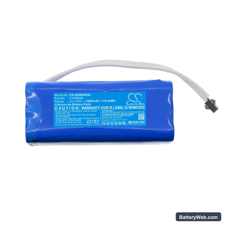 American DJ WIFLY CHAMELEON Replacement Battery, 22.2V, 5200mAh, Li-ion 3