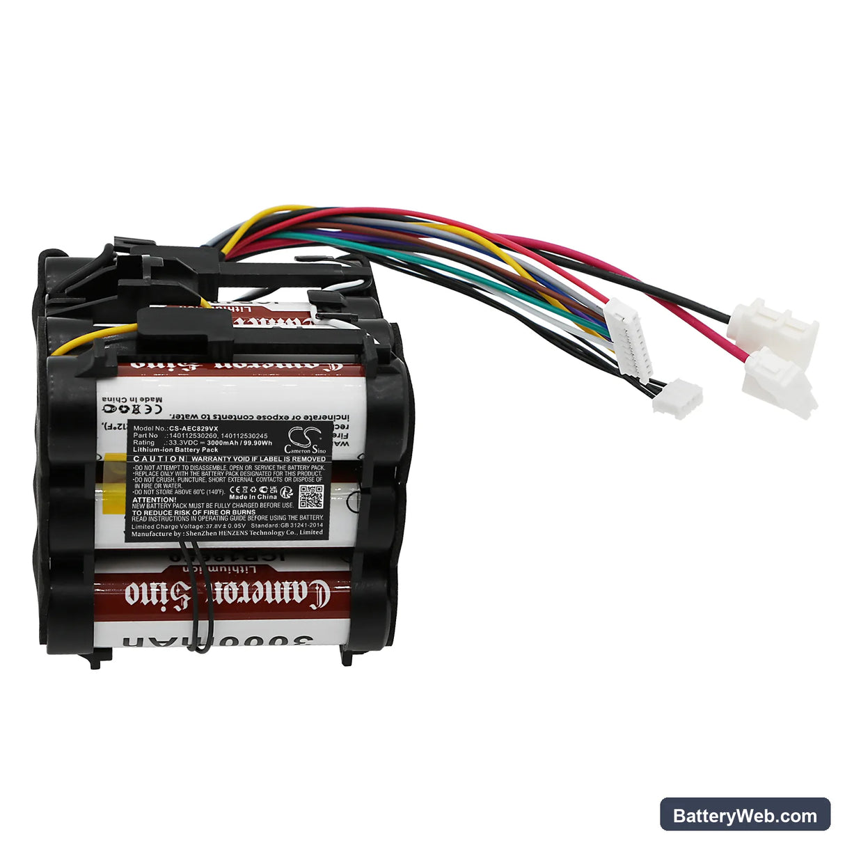 AEG CX8-2-80DB Replacement Battery, 33.3V, 3000mAh, Li-ion 3