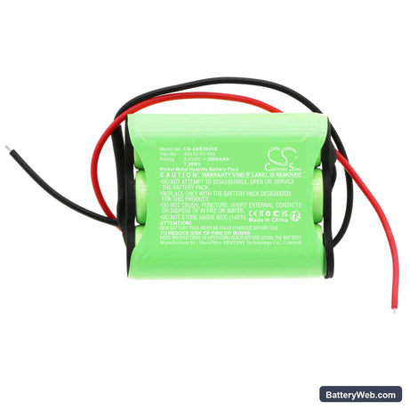 Philips FC6152/81 Replacement Battery, 3.6V, 2000mAh, Ni-MH 3