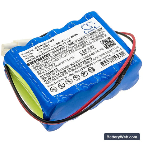 Aeonmed Solo Replacement Battery, 12V, 2000mAh, Ni-MH 1