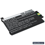 Amazon Kindle Paperwhite 2013 Replacement Battery, 3.7V, 1350mAh, Li-ion 3