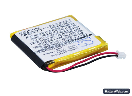 ACME Flycam3 Replacement Battery, 3.7V, 600mAh, Li-Polymer 2
