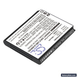 AgfaPhoto Realishot WP8000 Replacement Battery, 3.7V, 500mAh, Li-Polymer 2