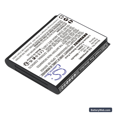 AgfaPhoto Realishot WP8000 Replacement Battery, 3.7V, 500mAh, Li-Polymer 2