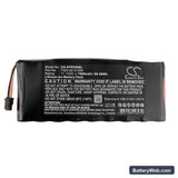 AeroFlex 3500A Replacement Battery, 11.1V, 7800mAh, Li-ion 3