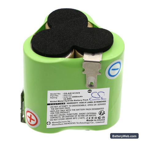 AEG Liliput AG1413 Replacement Battery, 3.6V, 3000mAh, Ni-MH 3