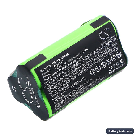AEG FM 36 Replacement Battery, 3.6V, 2000mAh, Ni-MH 1