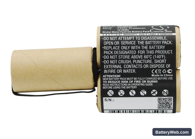 AEG Electrolux FM Replacement Battery, 3.6V, 3600mAh, Ni-MH 1