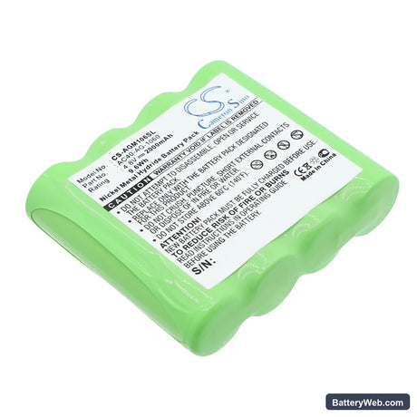 Astro Gaming Mixamp Replacement Battery, 4.8V, 2000mAh, Ni-MH 1