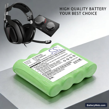 Astro Gaming Mixamp Replacement Battery, 4.8V, 2000mAh, Ni-MH 6