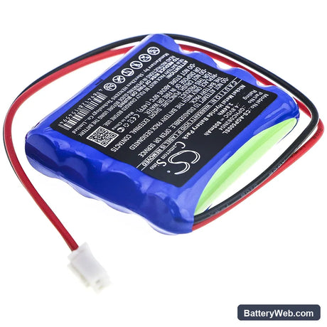 Algol ZP-500N Replacement Battery, 4.8V, 800mAh, Ni-MH 2