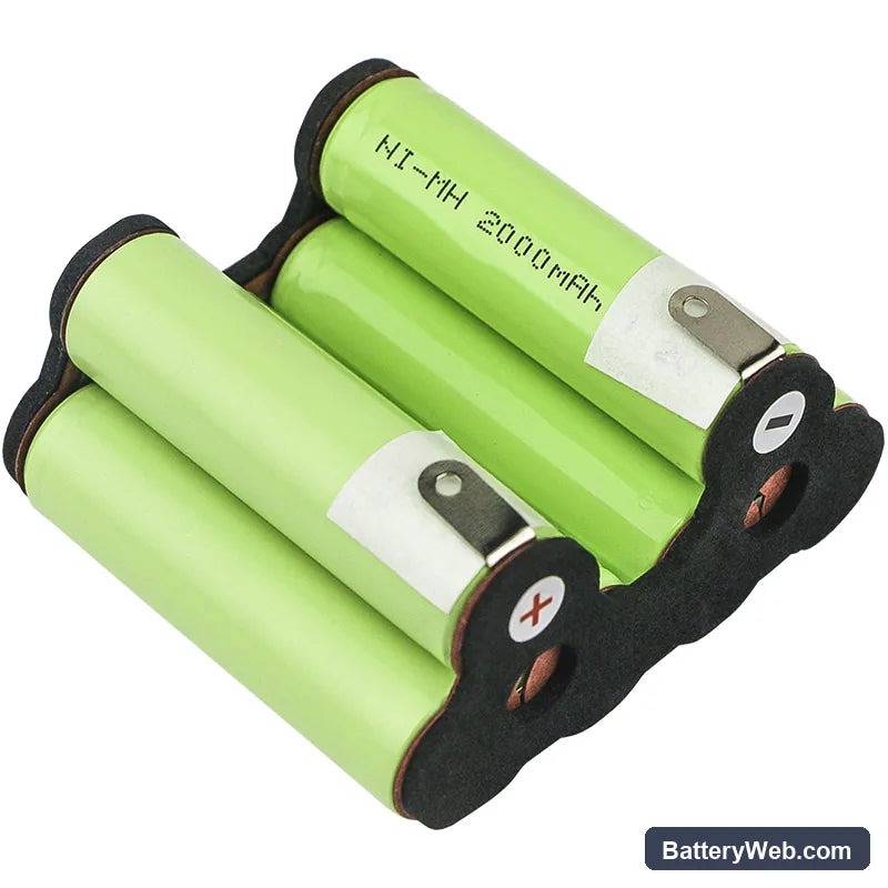 AEG ZB4106WD Replacement Battery, 7.2V, 2000mAh, Ni-MH 4
