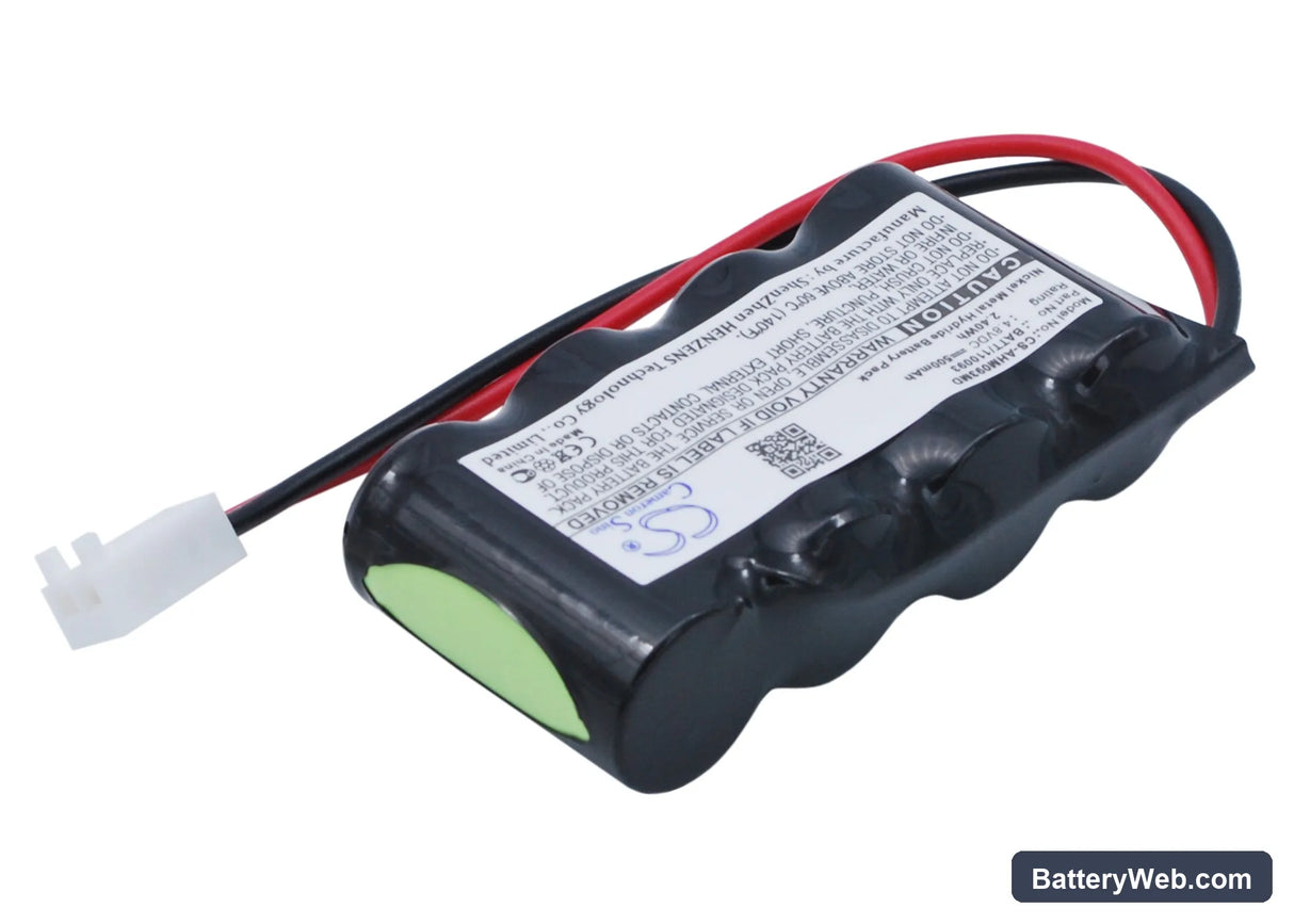 Air Shields-Vickers Minolta Replacement Battery, 4.8V, 500mAh, Ni-MH 2