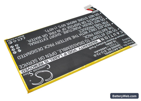 Amazon Kindle HDX 7.0 Replacement Battery, 3.7V, 4400mAh, Li-Polymer 2