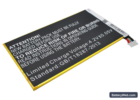 Amazon Kindle HDX 7.0 Replacement Battery, 3.7V, 4400mAh, Li-Polymer 5