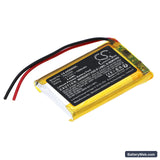 AKG N90Q Replacement Battery, 3.7V, 1200mAh, Li-Polymer 1