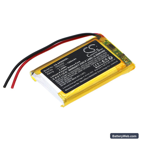 AKG N90Q Replacement Battery, 3.7V, 1200mAh, Li-Polymer 1
