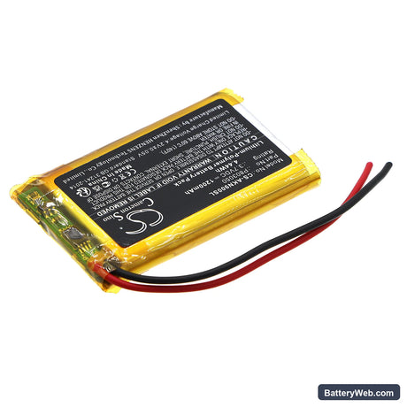 AKG N90Q Replacement Battery, 3.7V, 1200mAh, Li-Polymer 2