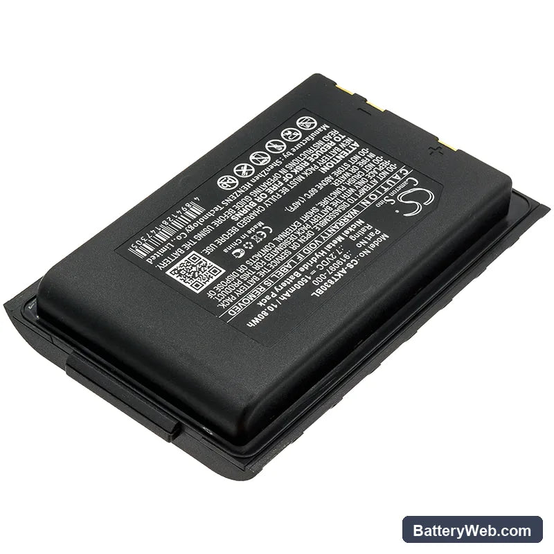 Akerstroms BC82 Replacement Battery, 7.2V, 1500mAh, Ni-MH 2