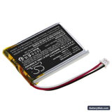 AKG C50BT Replacement Battery, 3.7V, 1000mAh, Li-Polymer 2