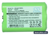 V Tech VT1421 Replacement Battery, 3.6V, 700mAh, Ni-MH 5