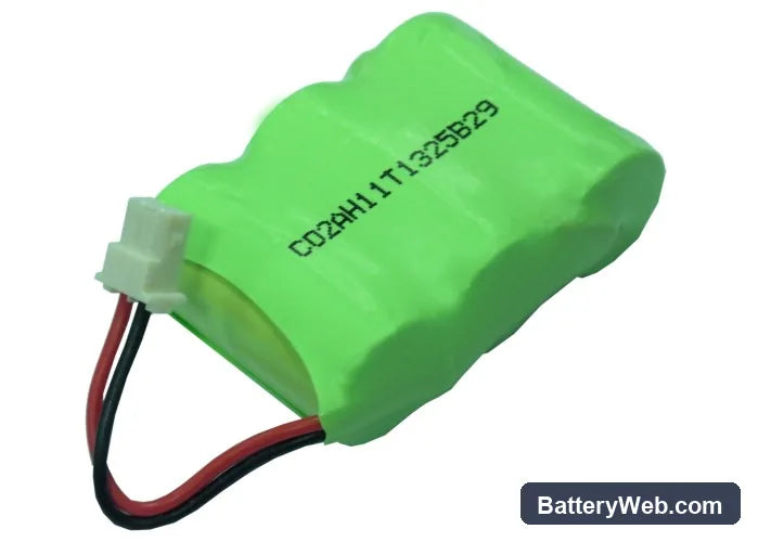 Doro 1450 Replacement Battery, 3.6V, 600mAh, Ni-MH 3