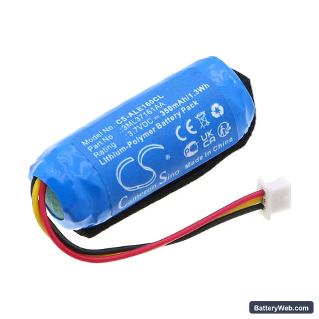 Alcatel-Lucent ALE-160 WB Replacement Battery, 3.7V, 350mAh, Li-Polymer 1