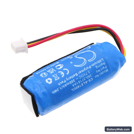 Alcatel-Lucent ALE-160 WB Replacement Battery, 3.7V, 350mAh, Li-Polymer 2