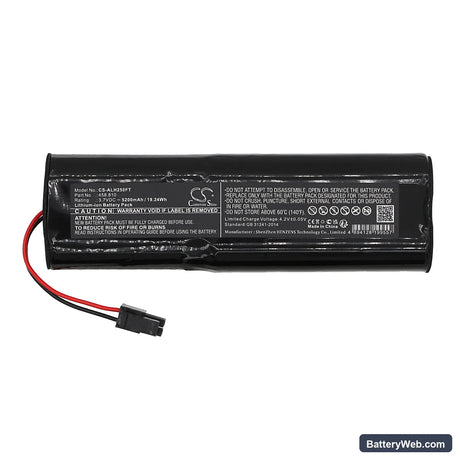 Acculux HL25EX ex Replacement Battery, 3.7V, 5200mAh, Li-ion 3
