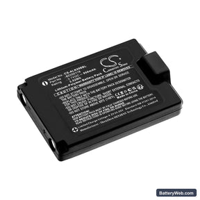 Autec A8B Replacement Battery, 3.7V, 950mAh, Li-Polymer 1