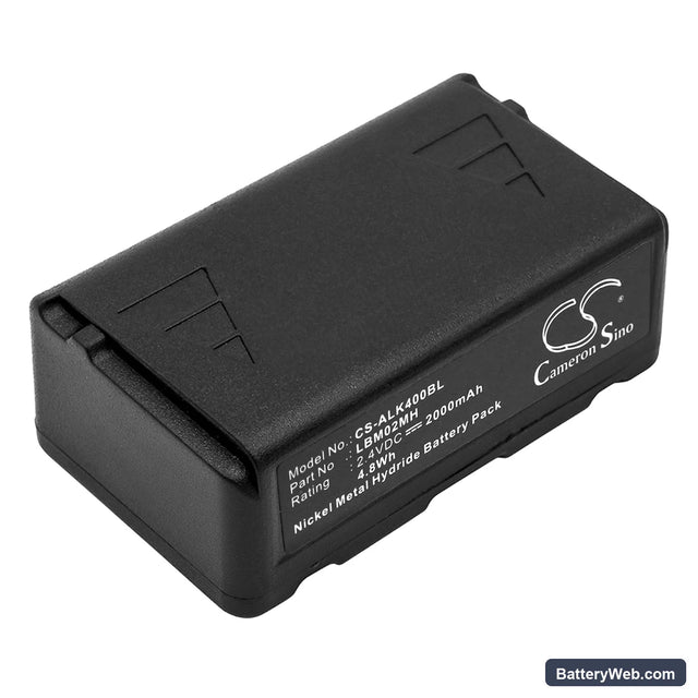 Autec LK4 Replacement Battery, 2.4V, 2000mAh, Ni-MH 1