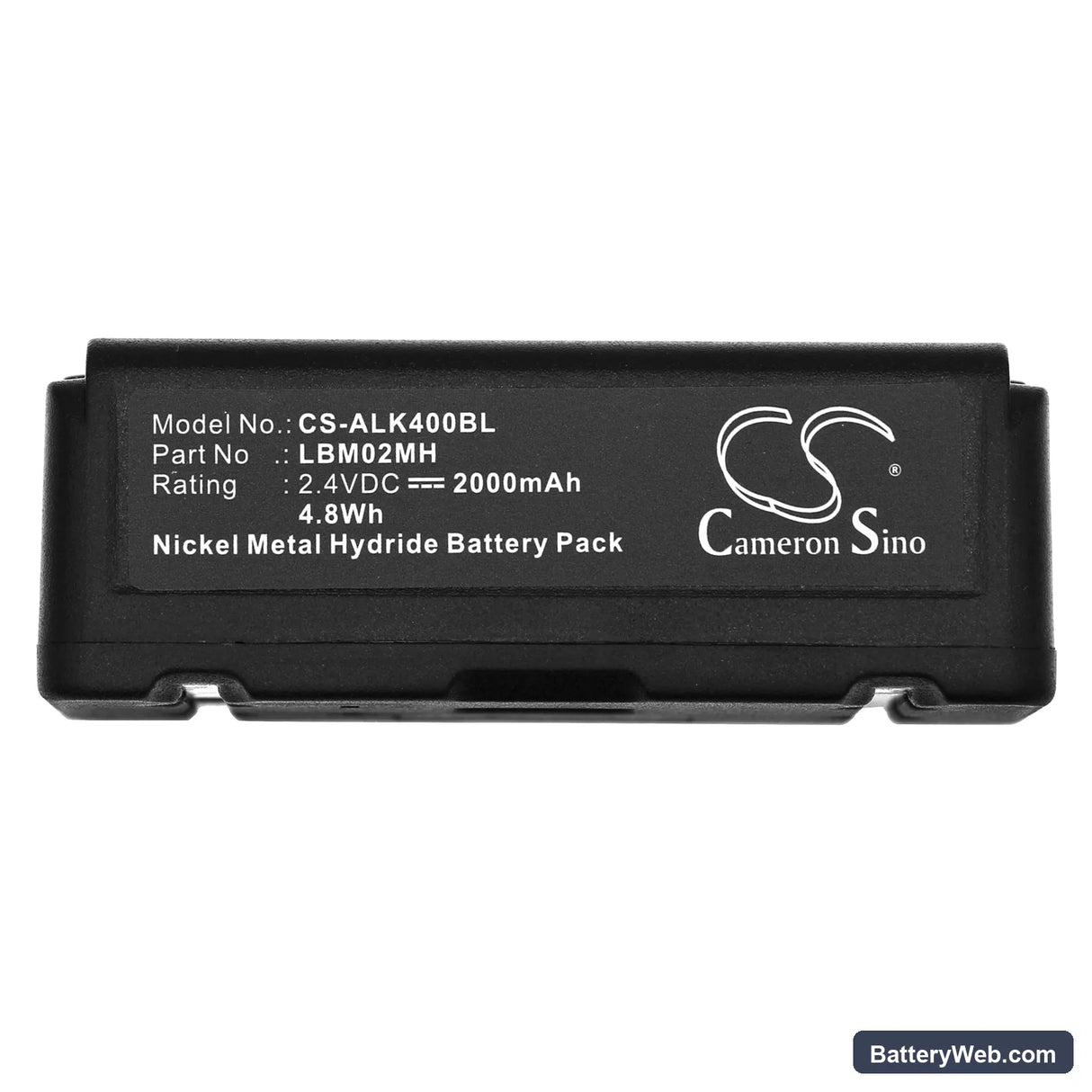 Autec LK4 Replacement Battery, 2.4V, 2000mAh, Ni-MH 5