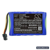 Eloik ALK-80 Replacement Battery, 10.8V, 6800mAh, Li-ion 3