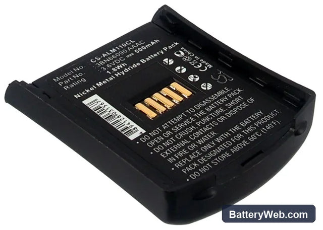 Alcatel Mobile 100 Reflexes Replacement Battery, 3.6V, 500mAh, Ni-MH 1