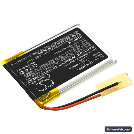 Altec Lansing Mini H2O 3 Replacement Battery, 3.7V, 400mAh, Li-Polymer 2