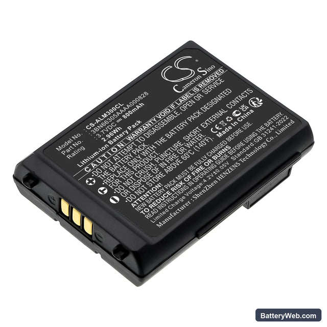 Octophon Open 400D Replacement Battery, 3.7V, 800mAh, Li-ion 1