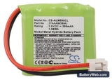 Logicom 312 Replacement Battery, 3.6V, 300mAh, Ni-MH 5